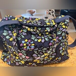 Vera Bradley Indigo Pop Weekender Bag